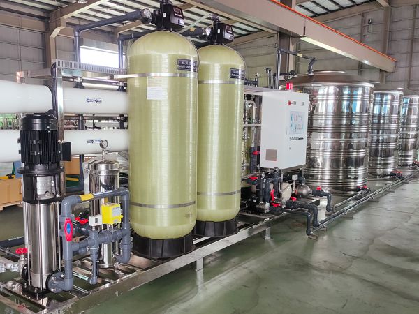 口罩(熔噴不織布)之生產用水-4CMH-8MΩ超純水系統