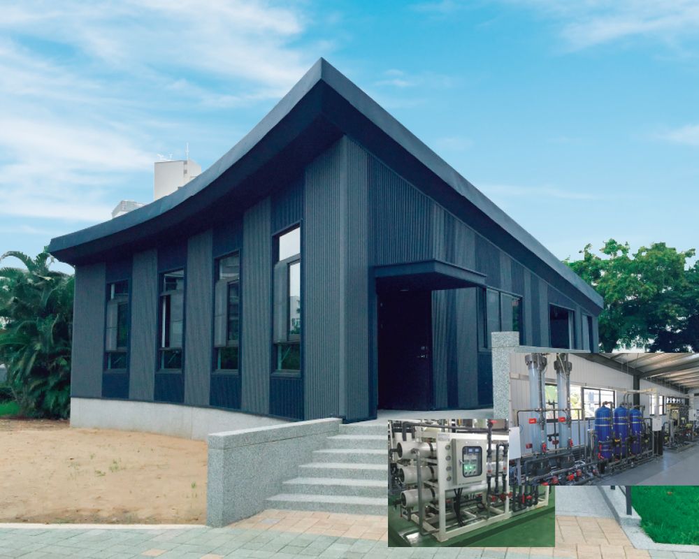 嘉南藥理大學再生水廠-生活污水回收系統